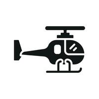 Helicopter icon design templates simple and modern vector