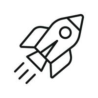 Rocket icon design templates simple and modern vector