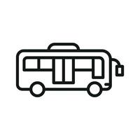 Bus icon design templates simple and modern vector