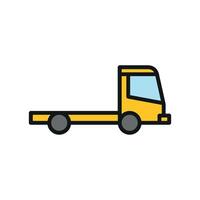 Truck icon design templates simple and modern vector
