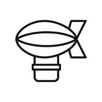 Blimp icon design templates simple and modern vector