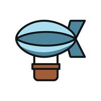 Blimp icon design templates simple and modern vector
