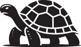 Tortoise silhouettes and icons. black flat color simple elegant Aldabra Giant Tortoise animal and illustration. simple turtle icon illustration, tortoise silhouette logo vector