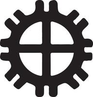 Setting icon. Setting gear isolated on white background. gear illustration vector