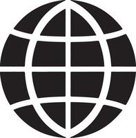 Earth Globe silhouette Icons, worldmap. World map illustration vector
