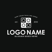 Logic board games outline icon. Thin line black logic board games icon, flat simple element illustration from editable entertainment concept isolated stroke on white background vector