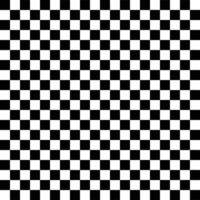 Modern Checkered Pattern Black and White Texture Chess Print vector