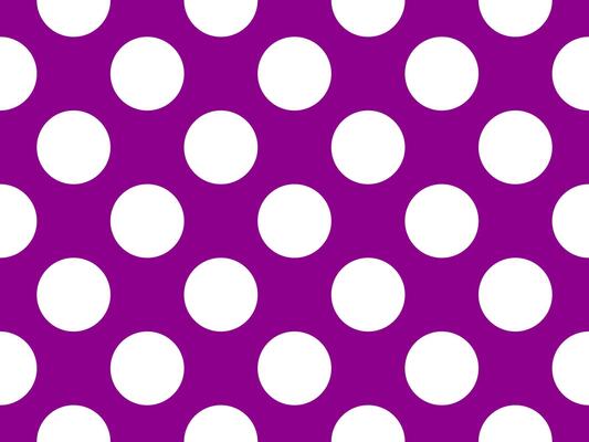 white color polka dots over dark magenta purple background