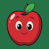 Apple Art Design vector