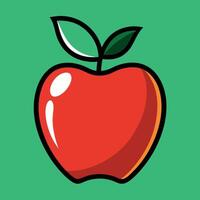 Apple Art Design vector
