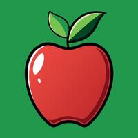 Apple Art Design vector