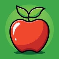 Apple Art Design vector