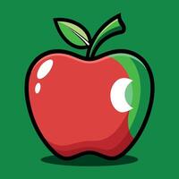 Apple Art Design vector