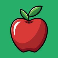 Apple Art Design vector