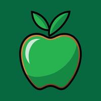 Apple Art Design vector