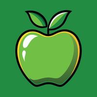 Apple Art Design vector