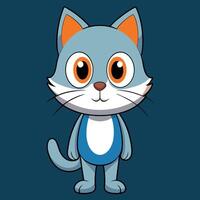 Cat Art Design and Cats Background vector