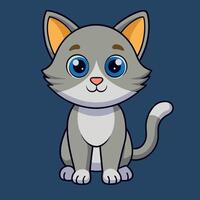 Cat Art Design and Cats Background vector