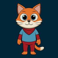 Cat Art Design and Cats Background vector