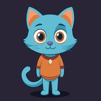 Cat Art Design and Cats Background vector