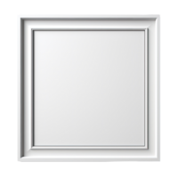Photo frame empty isolated on transparent background, without background . png