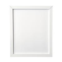 Photo frame empty isolated on transparent background, without background . png