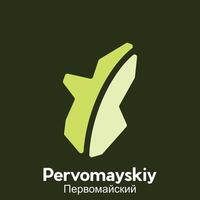 Pervomayskiy City Map flat icon illustration, map of Kazakhstan with named governance and travel icons template vector
