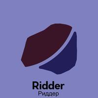 Ridder City Map flat icon illustration, map of Kazakhstan with named governance and travel icons template vector