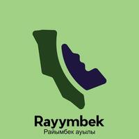 Rayyambek City Map flat icon illustration, map of Kazakhstan with named governance and travel icons template vector