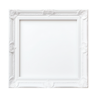 Photo frame empty isolated on transparent background, without background . png