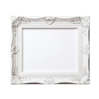 Photo frame empty isolated on transparent background, without background . png