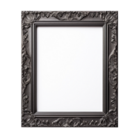 Photo frame empty isolated on transparent background, without background . png