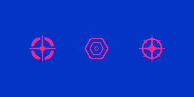 Y2K aesthetics. Y2K design elements. vector