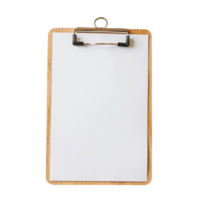 Clipboard with paper transparent background png