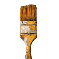 dirty paint brush transparent background png