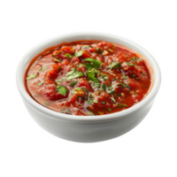 Marinara sauce in a white bowl transparent background png