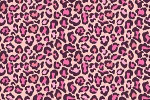 Pink leopard print seamless pattern. Animal print for fabric, textile, fashion, wallpapper vector