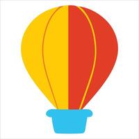 air balloon, colorful and detailed hot air balloon illustrations vector