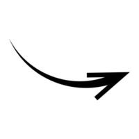 Collection different types of arrows sign. vector