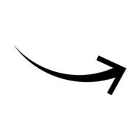 Collection different types of arrows sign. vector