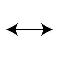 Collection different types of arrows sign. vector