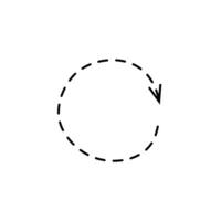 Collection different types of arrows sign. vector