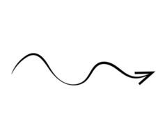 Collection different types of arrows sign. vector