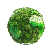 terra planeta isolado em transparente fundo generative-ai png
