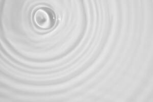 Abstract white transparent water shadow surface texture natural ripple background photo