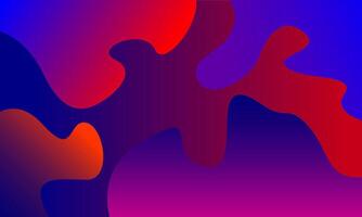 abstract curved rainbow background, colorful gradient vector