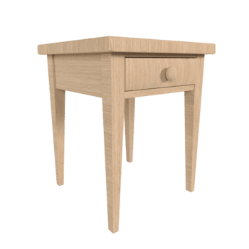 de madera mesita de noche aislado en transparente png