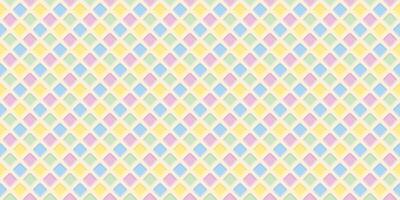 Abstract wafer 3D seamless pattern pastel colors graphic illustration. Ice cream cone texture colorful background. vector
