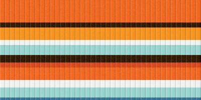 Abstract 3D colorful strips retro style rough texture rectangle background graphic illustration. vector