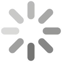 Loading icon. Buffer loader symbol. Simple download sign. Grey upload illustration. vector